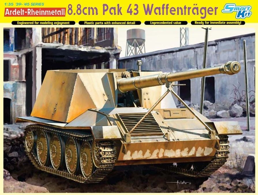 DRAGON (1/35) Waffentraeger PaK 43 8,8cm Rheinmetall/Borsig