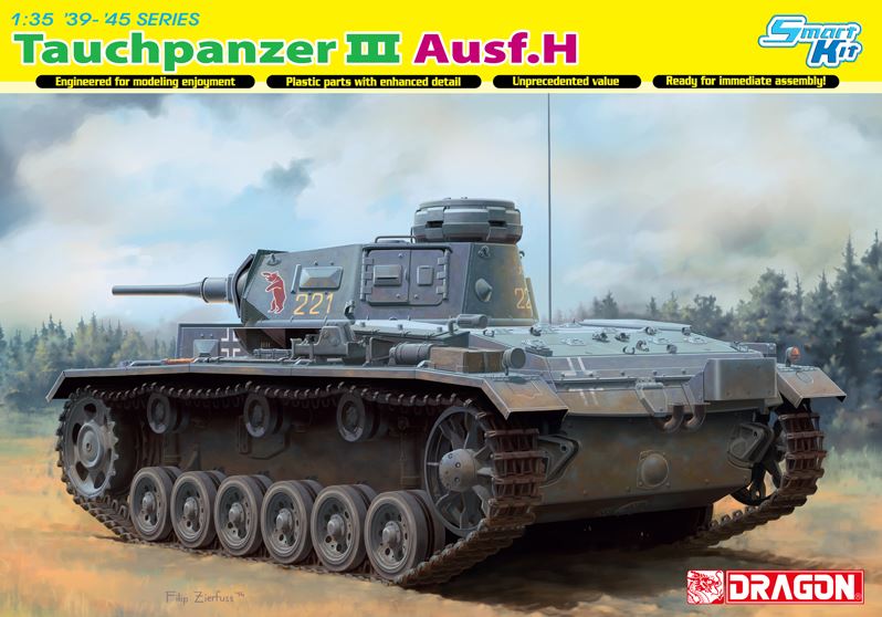 DRAGON (1/35) Tauchpanzer III Ausf. H