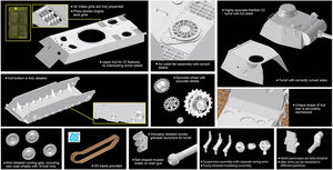 DRAGON (1/35) Panther Ausf.D V2 Versuchsserie