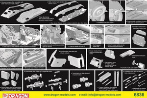 DRAGON (1/35) Sd.Kfz.  234/4 Panzerspahwagen with Night Vision Falke