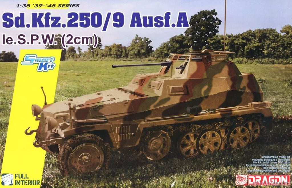 DRAGON (1/35) Sd.Kfz.250/9 Ausf.A le.S.P.W (2cm)