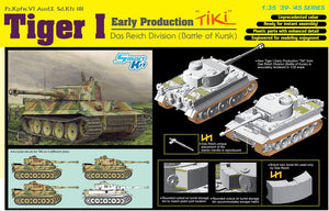 DRAGON (1/35) Tiger I Frühe Produktion "TiKi" Das Reich Division (Schlacht um Charkow)