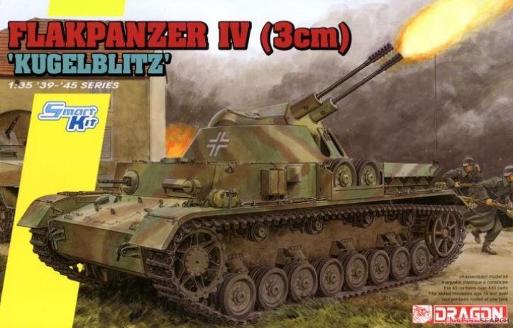 DRAGON (1/35) Flakpanzer IV (3cm) 'Kugelblitz'