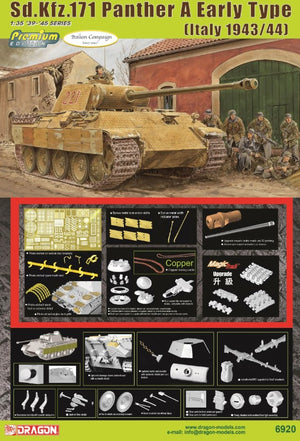 DRAGON (1/35) Sd.Kfz. 171 Panther A Early Type (Italy 1943/44)