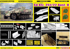 DRAGON (1/35) Sd.Kfz.251/22 w/7.5cm PaK 40
