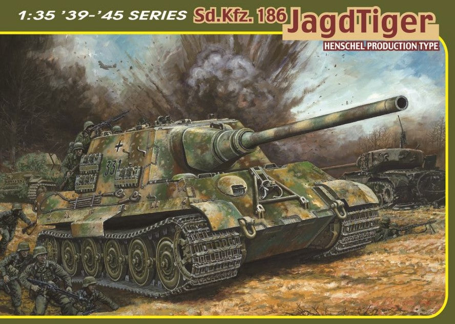 DRAGON (1/35) Sd.Kfz.186 Jagdtiger Henschel Production Type