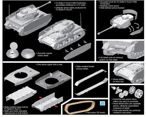 DRAGON (1/72) Pz.Kpfw.IV Ausf.H Mid Production