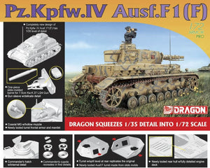 DRAGON (1/72) Pz.Kpfw. IV Ausf. F1 (F)
