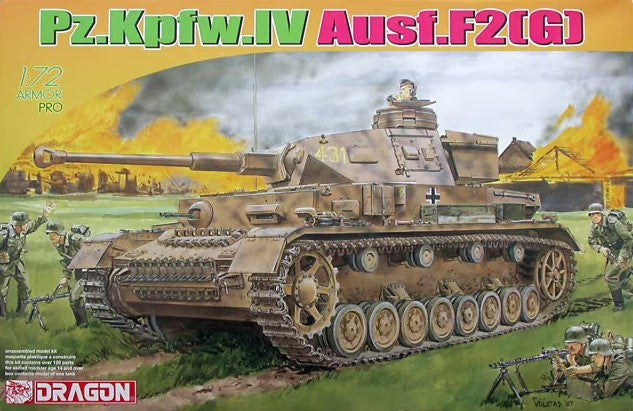 DRAGON (1/72) Pz.Kpfw. IV Ausf. F2 (G)