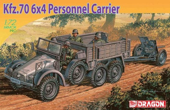 DRAGON (1/72) Kfz.70 6x4 Personnel Carrier