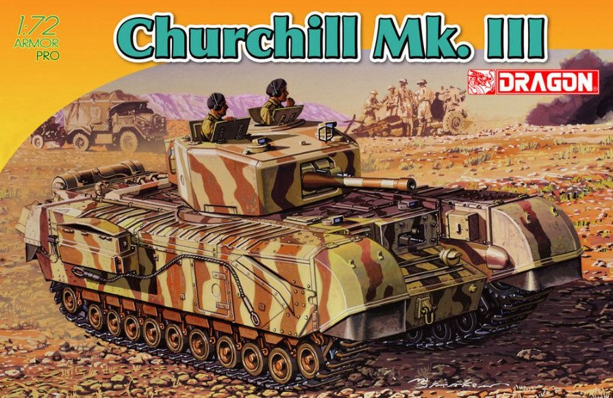 DRAGON (1/72) Churchill Mk. III