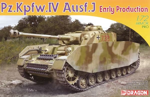 DRAGON (1/72) Pz.Kpfw.IV Ausf.J Early Production