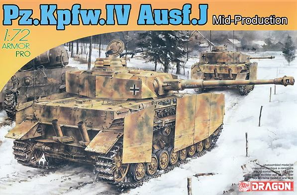 DRAGON (1/72) Pz.Kpfw.IV Ausf.J Mid Production