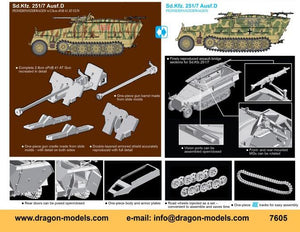 DRAGON (1/72) Sd.Kfz.251/7 Ausf.D Pionierpanzerwagen (2 in 1)