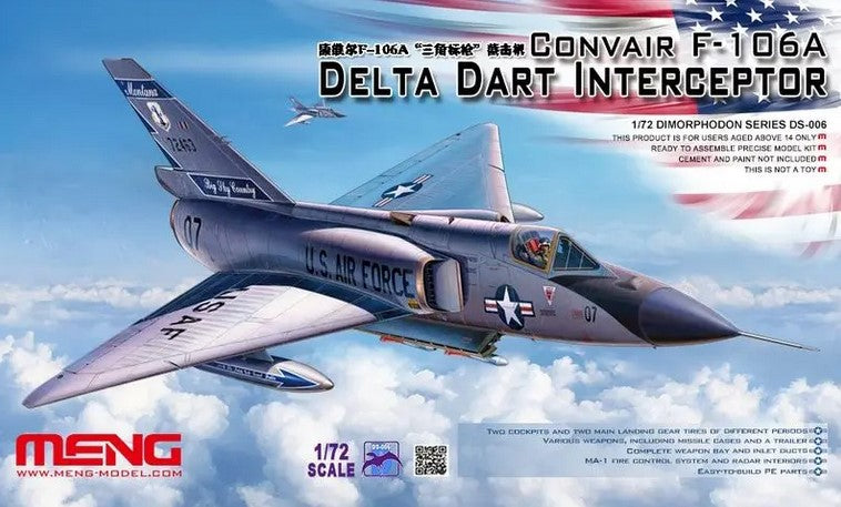 MENG (1/72) Convair F-106A Delta Dart Interceptor