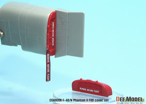 DEF MODEL (1/48) Set di coperture FOD per F-4 Phantom II (per Academy)