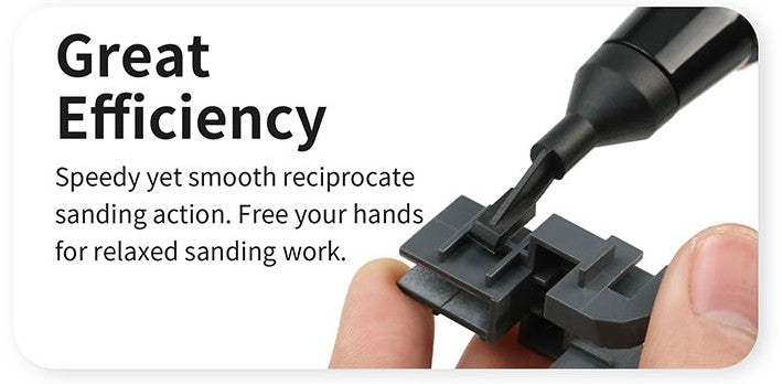 Uso de la herramienta de lijado eléctrica DSPIAE de batería con carga USB