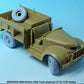 DEF MODEL (1/35) WW2 British LRDG Truck Sagged wheel set (for Tamiya kit)