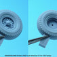 DEF MODEL (1/35) WW2 British LRDG Truck Sagged wheel set (for Tamiya kit)