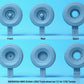 DEF MODEL (1/35) WW2 British LRDG Truck Sagged wheel set (for Tamiya kit)