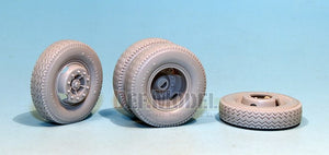 DEF MODEL (1/35) Set di ruote ribassate Bussing-NAG L4500S tedesco (per AFVclub)