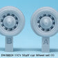 DEF MODEL (1/35) WW2 11CV Staff Car Sagged Wheel Set #1 (Tamiya)