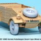 DEF MODEL (1/35) Deutscher VW Wüstenradsatz 3 (für Tamiya-Bausatz)
