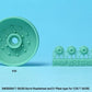 DEF MODEL (1/35)T-34/85 Burnt Plate type roadwheel set (1)