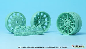 DEF MODEL (1/35) T-34/85 Burnt spider type roadwheel set (2)