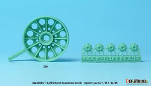 DEF MODEL (1/35) T-34/85 Burnt spider type roadwheel set (2)