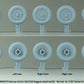 DEF MODEL (1/35) WW2 German Sd.Kfz.222/223 Sagged Wheel set (3) – Late (for Tamiya)