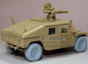 DEF MODEL (1/35) Set di ruote sgonfie HMMWV R/T II (per Tamiya 1/35 M1046)