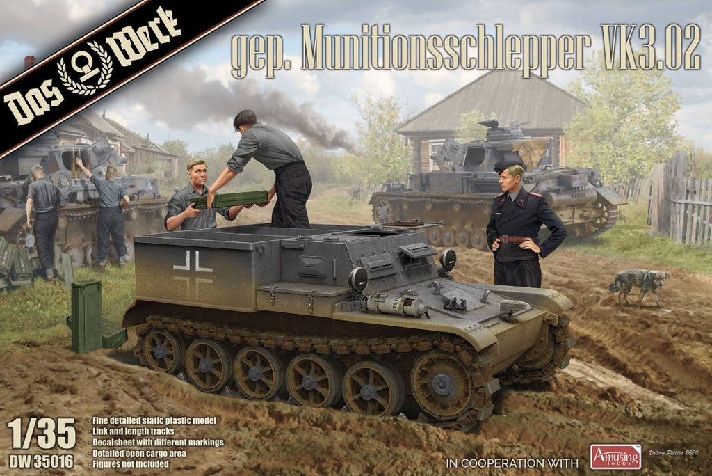 DAS WERK (1/35) gep. Munitionsschlepper VK3.02