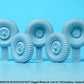 DEF MODEL (1/35) M151A1/A2 Mutt Jeep Sagged Wheel set (for Academy/Tamiya)