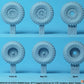 DEF MODEL (1/35) US M1025 HMMWV Basic RT II Sagged Wheel Set