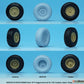 DEF MODEL (1/35) US M1025 HMMWV Basic RT II Sagged Wheel Set