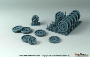 DEF MODEL (1/35) US M113 APC Road Wheel Set - Early Type (for Academy, Tamiya)