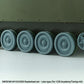 DEF MODEL (1/35) US M113/ROK K200 Jeu de roues de route - Type tardif (pour Academy, Tamiya)
