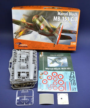 DORA WINGS (1/48) Bloch MB.151C.1