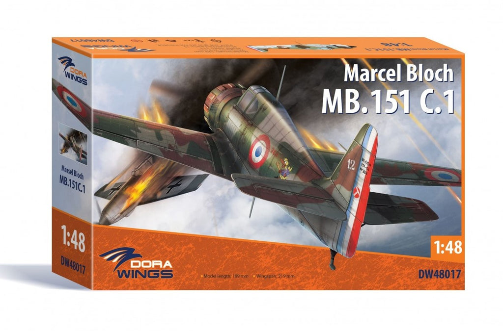 DORA WINGS (1/48) Bloch MB.151C.1