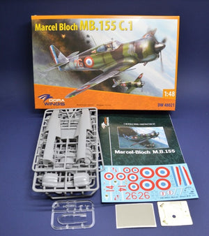 DORA WINGS (1/48) Marcel-Bloch MB.155С.1