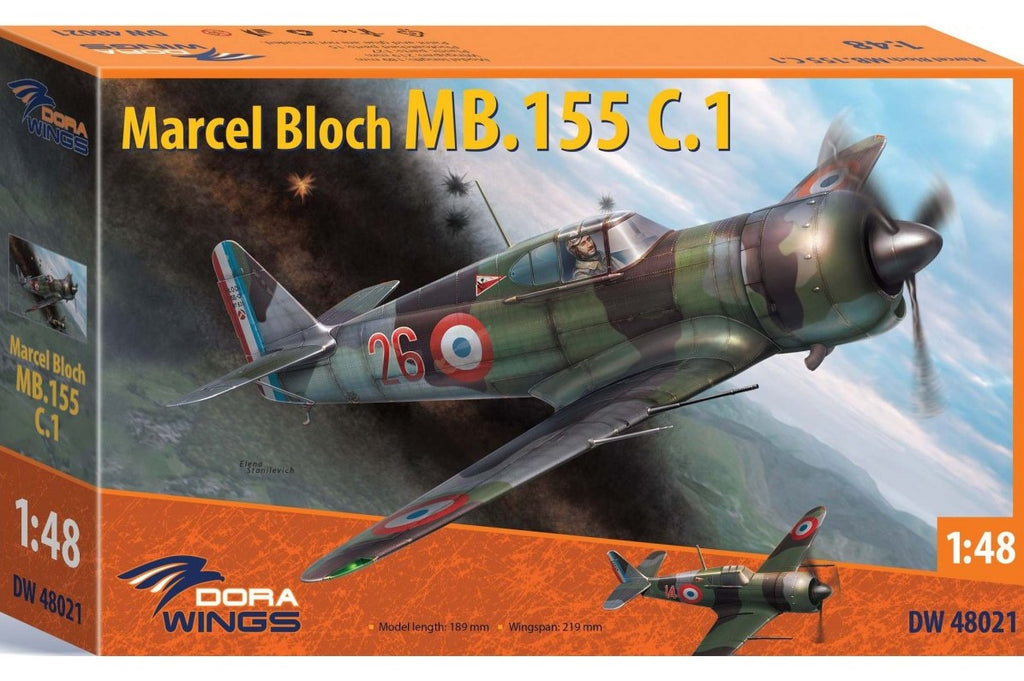 DORA WINGS (1/48) Marcel-Bloch MB.155С.1