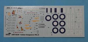DORA WINGS (1/72) Vultee Vengeance Mk.II