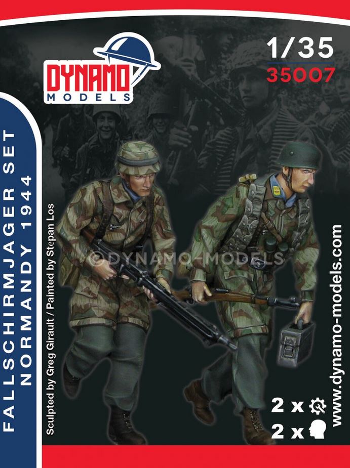 DYNAMO MODELS (1/35) Fallschirmjäger Set – Normandy 1944