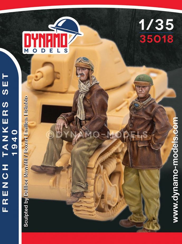 DYNAMO MODELS (1/35) French Tanker Set 1940