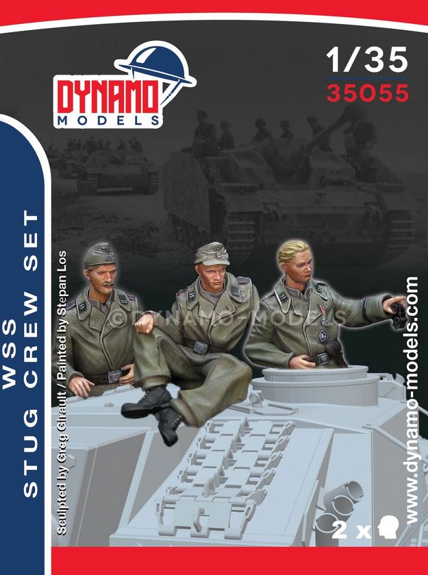 DYNAMO MODELS (1/35) WSS - Stug Crew Set