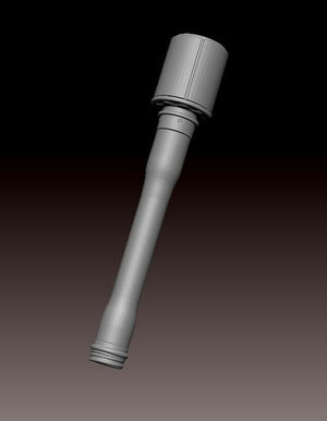 DYNAMO MODELS (1/35) M24 Stielhandgranate with smooth fragmentation sleeve – set of 25 pieces