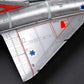 Vista del alade la maqueta del avión de caza francés Mirage III CJ en escala 1:48 de Hobby Boss referencia 80316