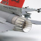 Detalle de tobera de la maqueta del cazabombardero F-16C Block 25/32 Fighting Falcon ANG n escala 1:48 de Tamiya con referencia 61101