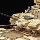 Vista torreta con cañón bushmaster M242 de la maqueta del vehículo de asalto de infanteria M3A3 Bradley con sistema Busk III a escala 1:35 del fabricante Meng on referencia SS-006